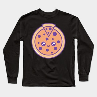 Kawaii Pepperoni Baby Pizza Long Sleeve T-Shirt